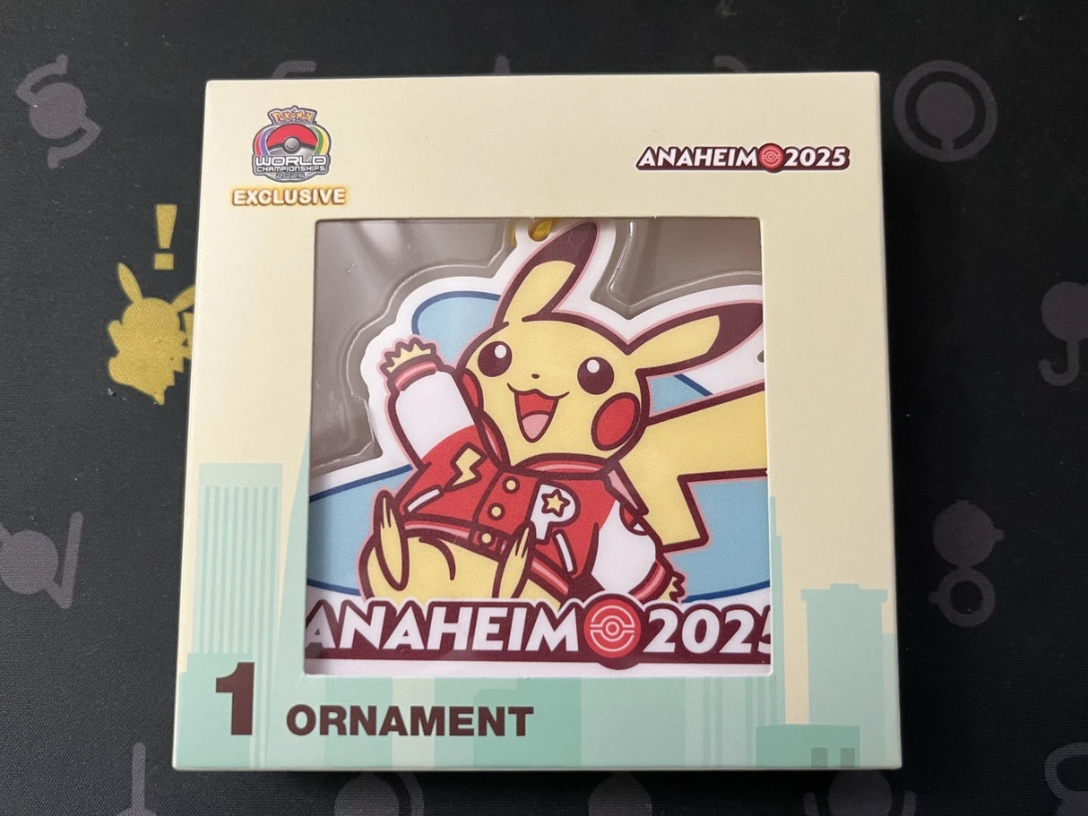 Pokemon World Championship 2025 Ornament - Pokemon Center Pokemon Worlds 2025 Exclusive