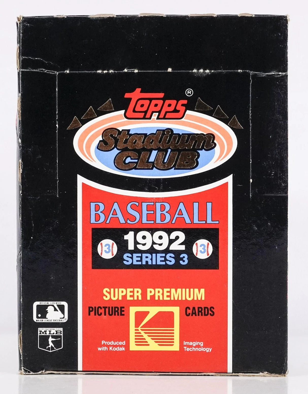 1992 Topps Stadium Club Series 3 Baseball Wax Box [Unsealed]