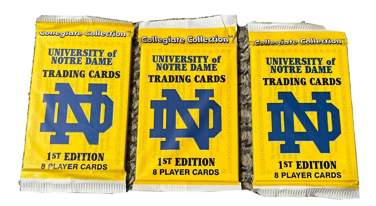 University of NOTRE DAME 1st Edition Collegiate Collection Hobby Pack