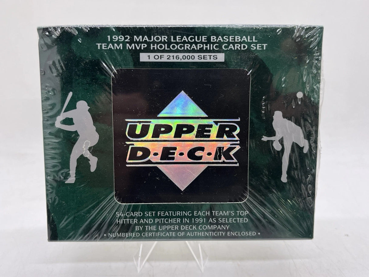 1992 Upper Deck MLB Team MVP Holographic 54 Card Set Serial No. /216000