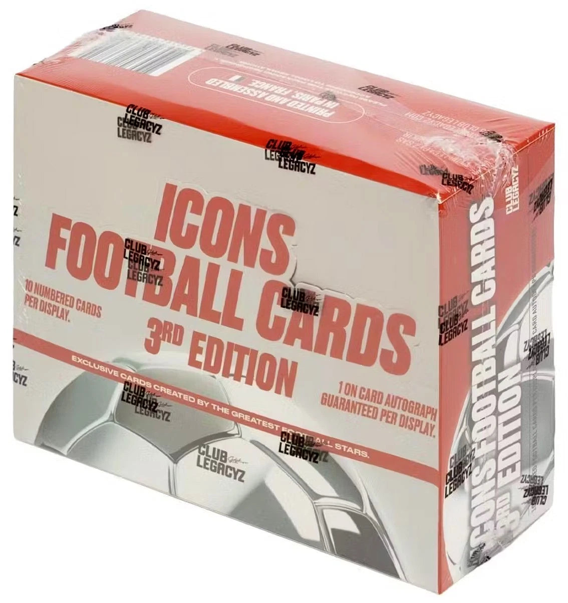 2026 Icons Football 3rd Edition Trading Card Hobby Box