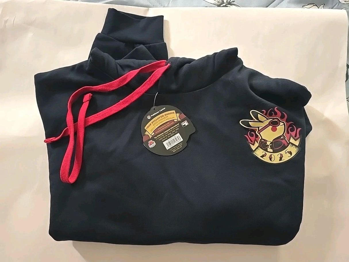 Pokemon World Championships 2025 - Arcanine Cropped Pullover Hoodie - Women's Medium