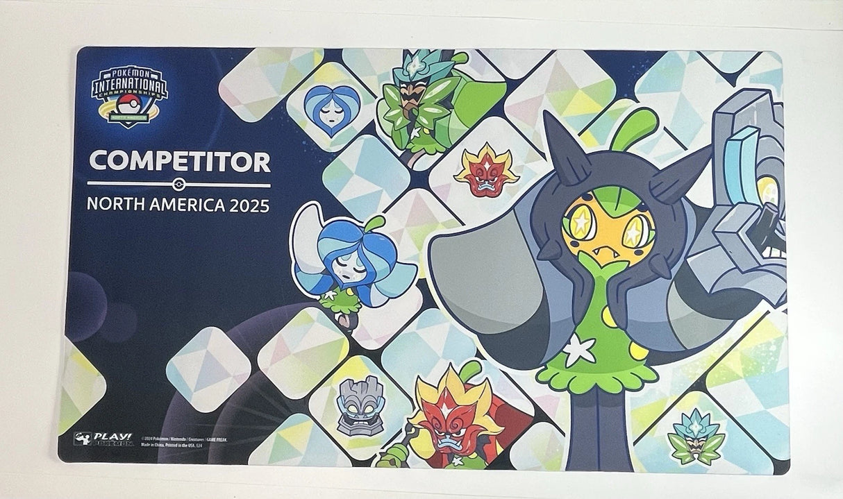 Pokemon 2025 NAIC North America International Championship Competitor Playmat