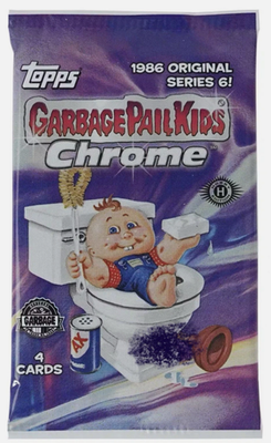 Garbage Pail Kids Chrome New Series 6 Hobby Pack