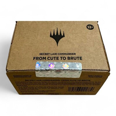 2023 Secret Lair Commander Deck - From Cute to Brute (Minimal Packaging)