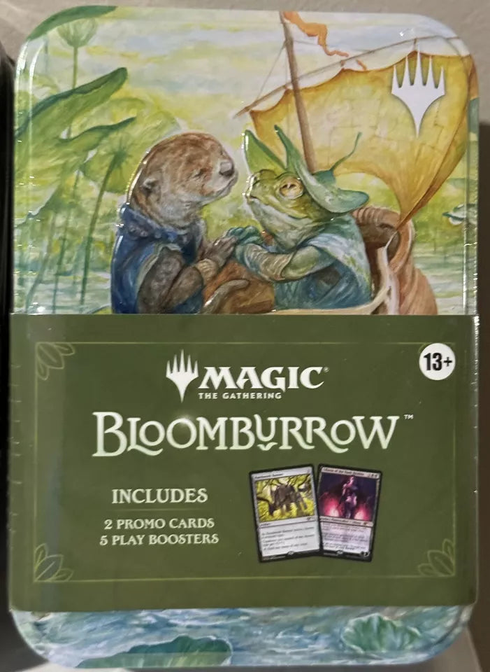 Magic: The Gathering Tin [Bloomburrow] - Run Away Together Art Tin Boat (BLB)