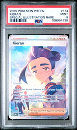 Kieran Special Art Rare #174 - [Graded PSA 9] SV: Prismatic Evolutions (PRE)