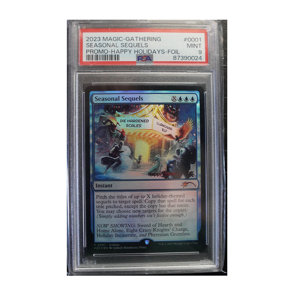 Seasonal Sequels [Foil, Graded PSA 9] -  Special Occasion (SPECIAL)