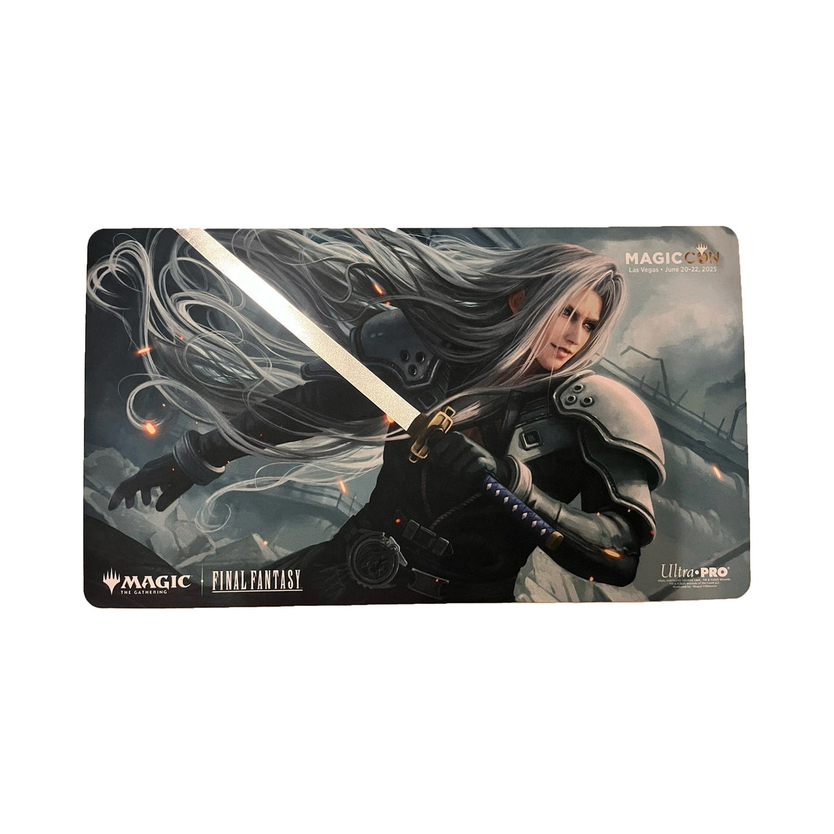 MagicCon 2025 Ultra Pro Exclusive Playmat for Magic: The Gathering - Foil Sephiroth - Ultra Pro Playmats