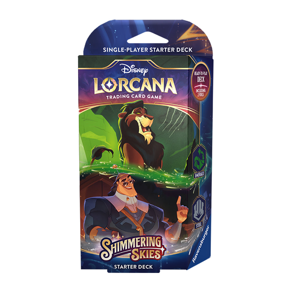 Disney Lorcana: Shimmering Skies Starter Deck (Emerald & Steel) - Shimmering Skies (5)