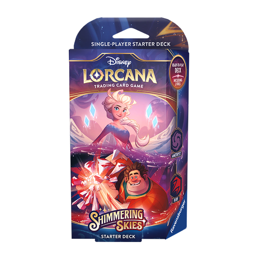 Disney Lorcana: Shimmering Skies Starter Deck (Amethyst & Ruby) - Shimmering Skies (5)
