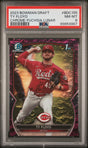 2023 Bowman Draft Chrome-Fuchsia Lunar Ref Ty Floyd - [PSA 8] - Front