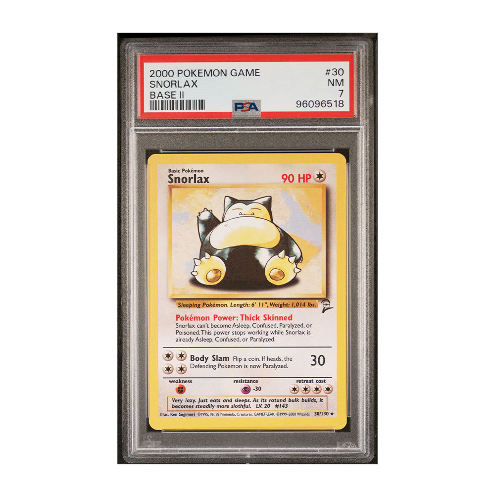 Snorlax - [Graded PSA 7] Base Set 2 (BS2)