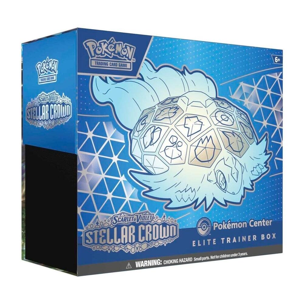 Stellar Crown Pokemon Center Elite Trainer Box (Exclusive) - SV07: Stellar Crown (SV07)