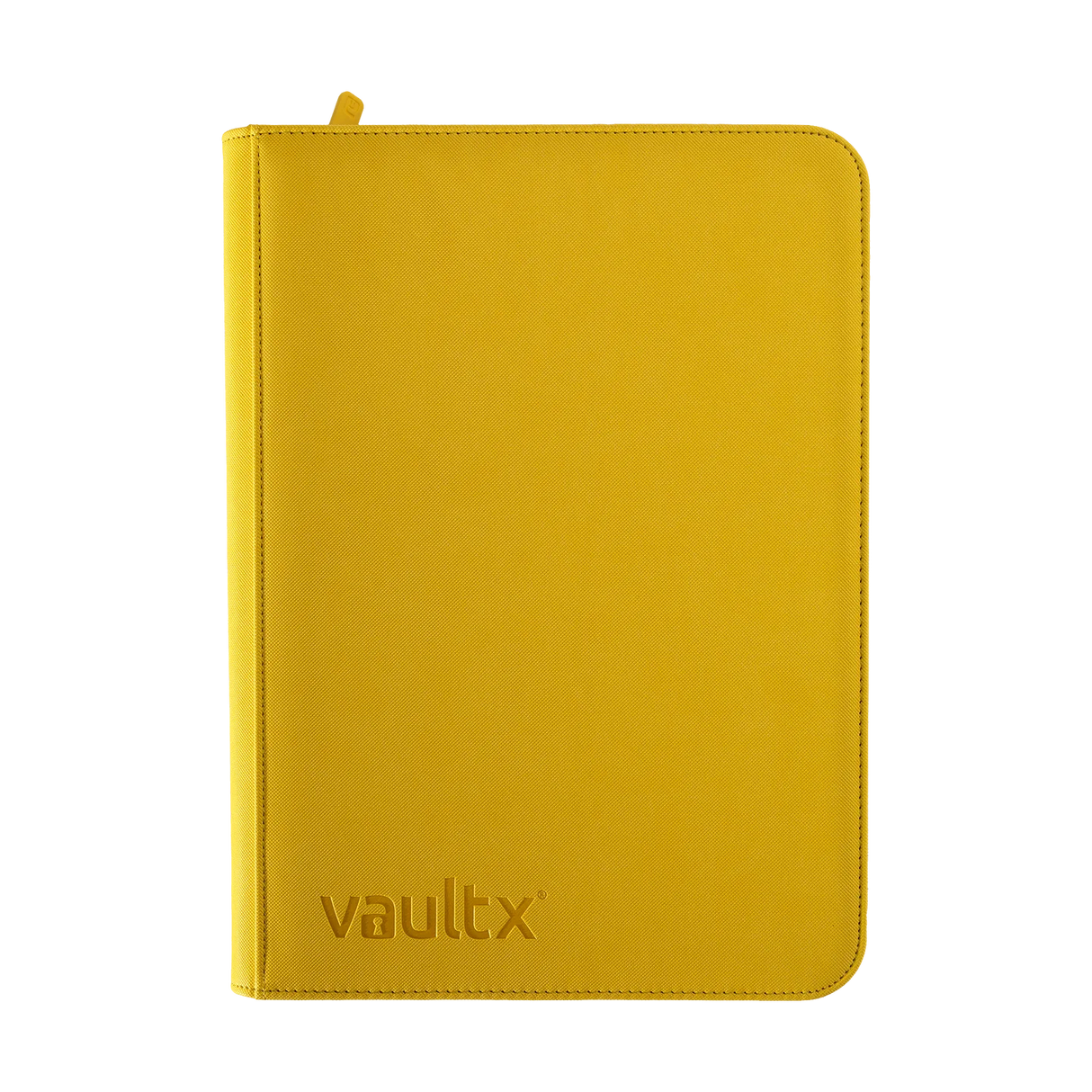 Vault X 9-Pocket Zip Binder - Yellow