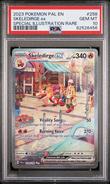 Skeledirge ex #258 - [Graded PSA 10] SV02: Paldea Evolved (PAL)