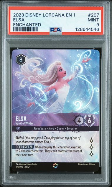 Elsa - Spirit of Winter (Enchanted) - [Graded PSA 9] The First Chapter (1)