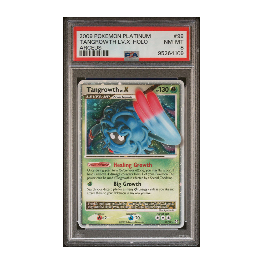 Tangrowth Lv.X 99/99 - [Holo, Graded PSA 8] Arceus (AR)