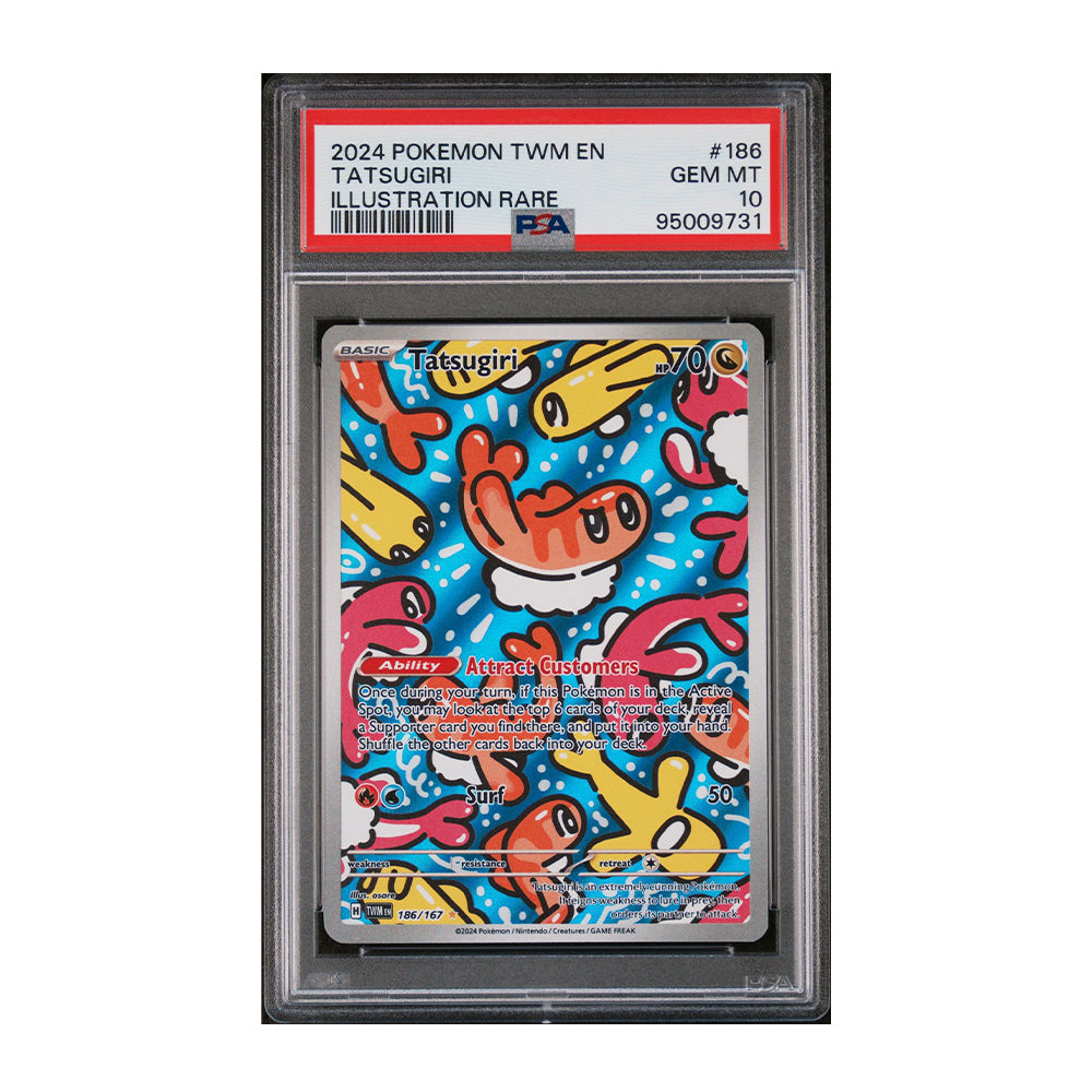 Tatsugiri 186/167 - [Holo, Graded PSA 10] SV06: Twilight Masquerade (TWM)