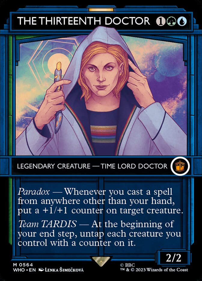 The Thirteenth Doctor - [Foil, Showcase] Doctor Who (WHO)