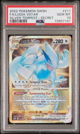 FA/Lugia VSTAR #211 - [PSA Graded 10] Silver Tempest-Secret - Front