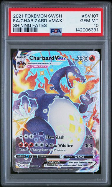 Charizard VMAX #SV107 - [Graded PSA 10] Shining Fates: Shiny Vault (SHFSV)