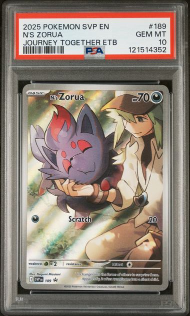 N's Zorua #189 - [Graded PSA 10] SV: Scarlet & Violet Promo Cards (SVP)
