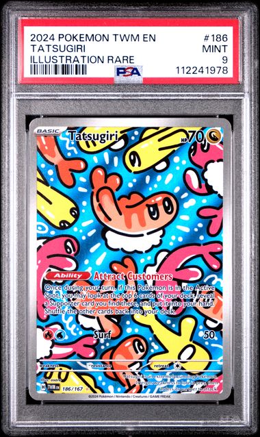 Tatsugiri #186 - [Graded PSA 9] SV06: Twilight Masquerade (TWM)