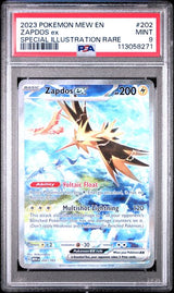 Zapdos Ex Special Illustration Rare #202 - [Graded PSA 9] Scarlet Violet 151 (Mew)