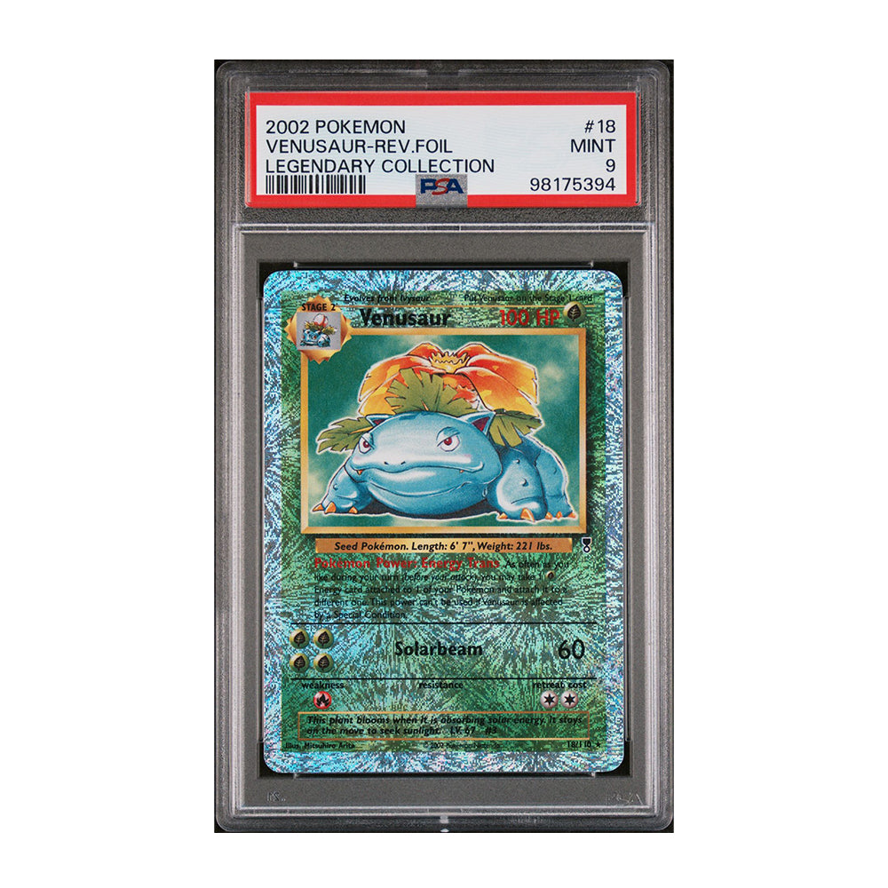 Venusaur - [Reverse Holo, Graded PSA 9] Legendary Collection (LC)