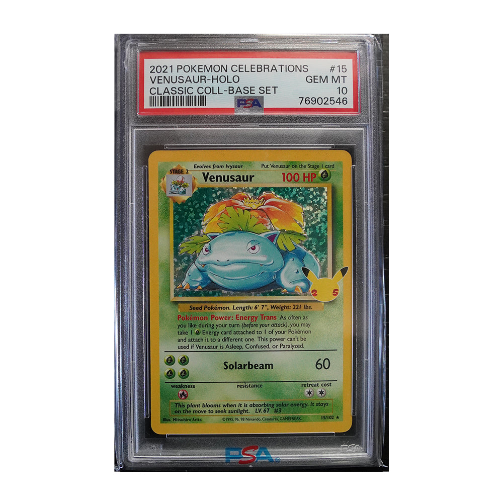 Venusaur - [Holo, Graded PSA 10] Celebrations: Classic Collection (CCC)