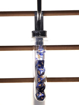 Old School 7 Piece DnD RPG Dice Set: Vorpal - Purple & Grey