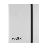 Vault X 4-Pocket Strap Binder - White