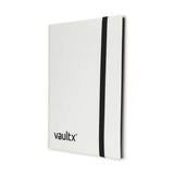 Vault X 9-Pocket Strap Binder - White