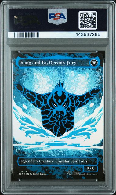 Aang, Swift Savior (Borderless) (Neon Ink Foil) #359 - [Graded PSA 10] Avatar: The Last Airbender (TLA)