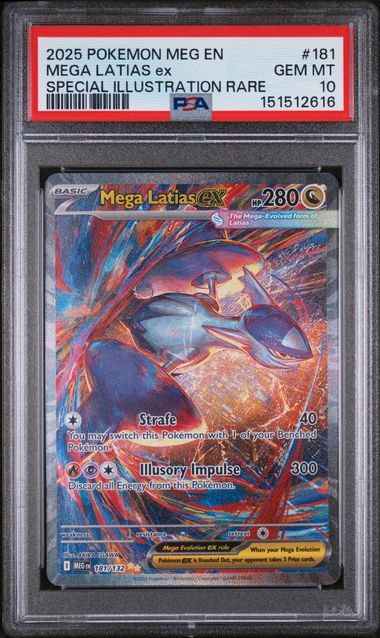 Mega Latias ex #181 - [Graded PSA 10] ME01: Mega Evolution (MEG)