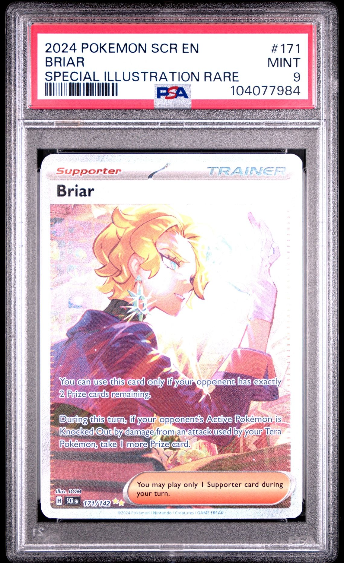 Briar Special Illustration Rare #171 - [Graded PSA 9] Stellar Crown