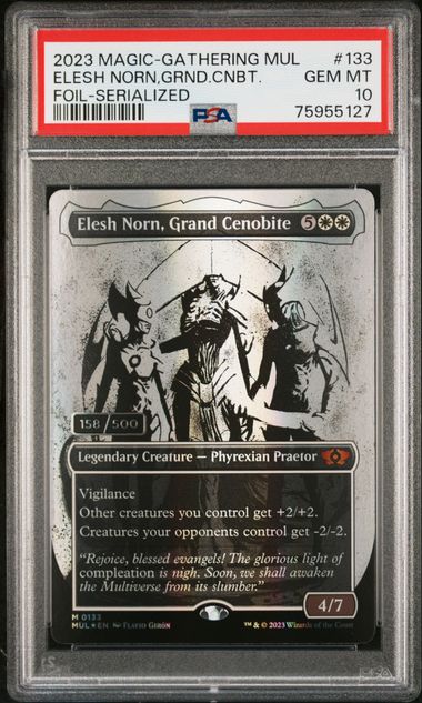 Elesh Norn, Grand Cenobite (Serial Numbered) #133 - [Graded PSA 10] March of the Machine: Multiverse Legends (MUL)