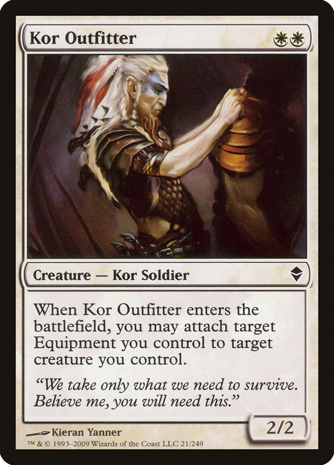 Kor Outfitter - [Foil] Zendikar (ZEN)