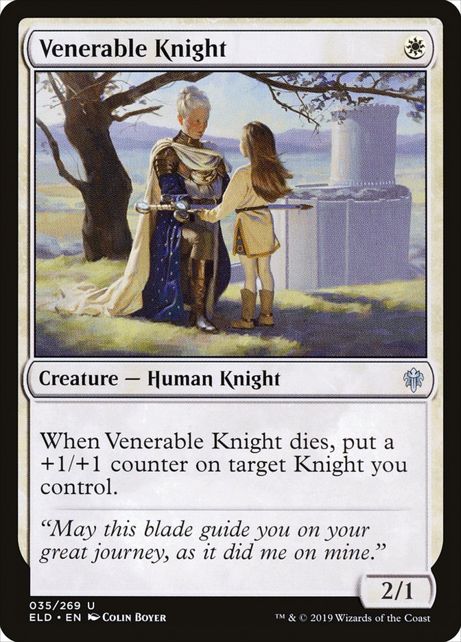 Venerable Knight - [Foil] Throne of Eldraine (ELD)