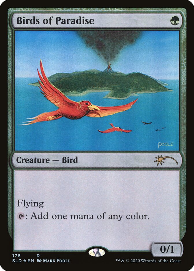 Birds of Paradise (176) - [Foil] Secret Lair Drop (SLD)
