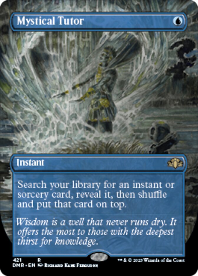 Mystical Tutor - [Borderless] Dominaria Remastered (DMR)