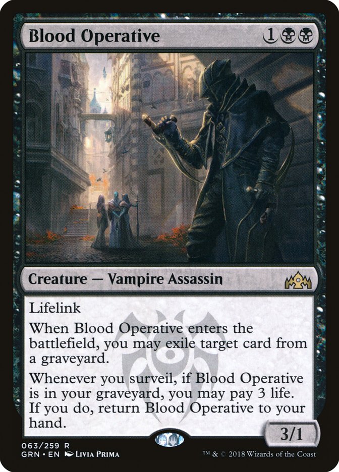 Blood Operative - [Foil] Guilds of Ravnica (GRN)