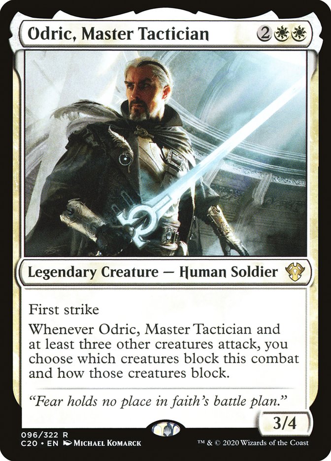 Odric, Master Tactician - Commander 2020 (C20)