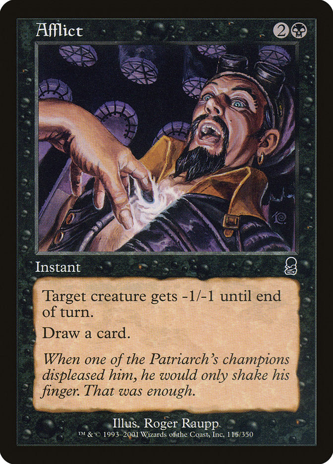 Afflict - [Foil, Retro Frame] Odyssey (ODY)