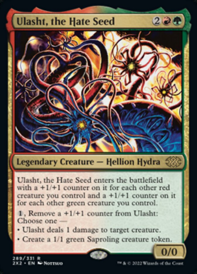 Ulasht, the Hate Seed - [Foil] Double Masters 2022 (2X2)