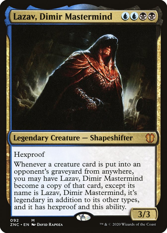 Lazav, Dimir Mastermind - [Foil] Zendikar Rising Commander (ZNC)