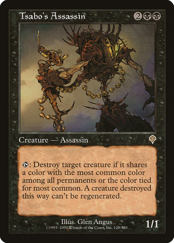 Tsabo's Assassin - [Foil, Retro Frame] Invasion (INV)