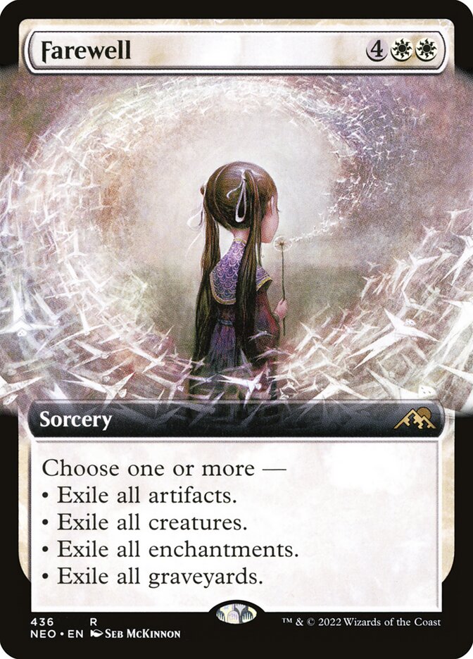 Farewell - [Extended Art] Kamigawa: Neon Dynasty (NEO)