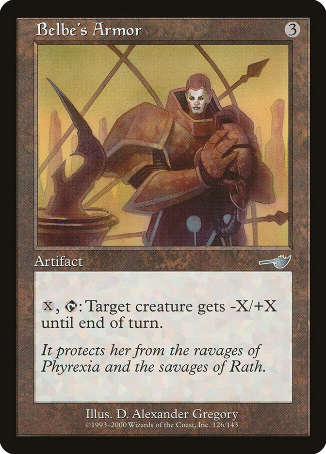 Belbe's Armor - [Foil] Nemesis (NEM)